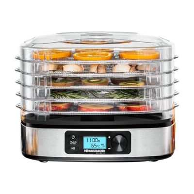 Rommelsbacher Dehydrator stainless steel black silver DA 350 (DA 350)