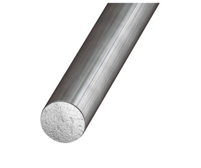 Rond acier étiré verni ø5 mm, 1 m Argent