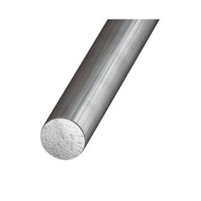 Rond acier étiré verni ø8 mm, 1 m Argent