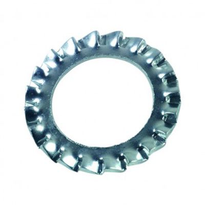 Rondelle denture extérieure LENNIE 3441-8 DIN 6798 A zingué diam int 8,2 mm - boîte de 1000