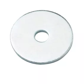 Rondelle plate en acier zingué ø5 mm - 10 pièces