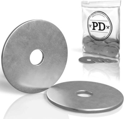 Rondelles plates acier inoxydable a2 D40 x M8 ep.1.5 mm lot 25 pieces - PD