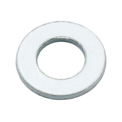 Rondelles plates en acier au carbone ø 10mm - 10 pièces.