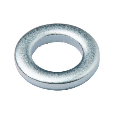 Rondelles plates en acier au carbone ø 6mm - 10 pièces.