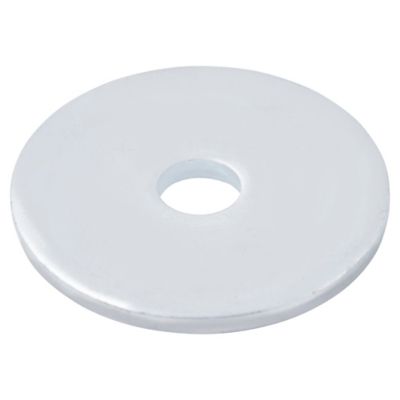 Rondelles plates larges de réparation en acier au carbone ø 6mm - 10 pièces
