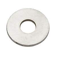 Rondelles plates larges en acier au carbone ø 12mm - 10 pièces
