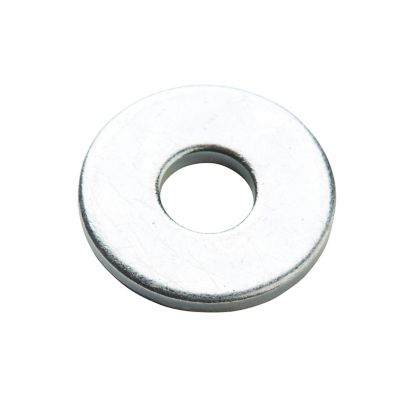 Rondelles plates larges en acier au carbone ø 6mm - 100 pièces