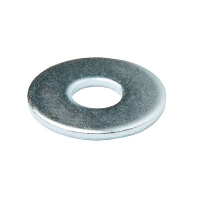 Rondelles plates larges en acier au carbone ø 8mm - 100 pièces