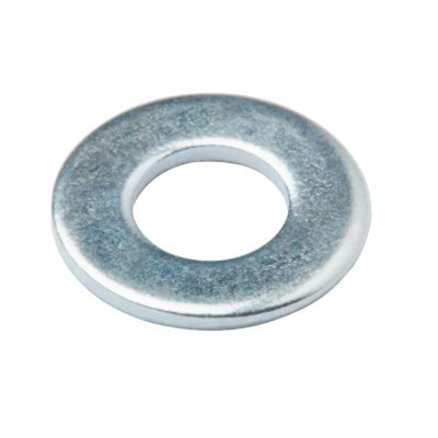 Rondelles plates moyennes en acier au carbone ø 4mm - 20 pièces