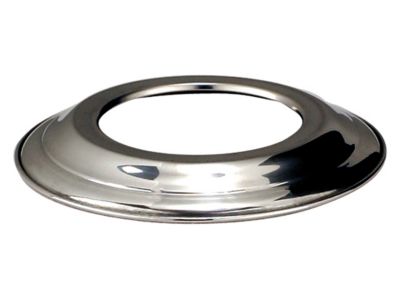 Rosace chromée pour conduit de fumée Poujoulat ø139 mm