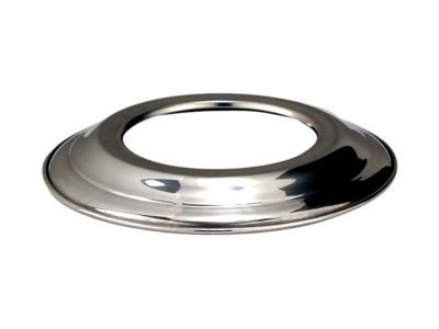 Rosace chromée pour conduit de fumée Poujoulat ø97 mm
