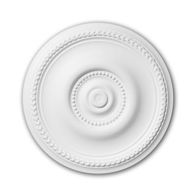 Rosace Profhome 156002 Élement pour plafond Élement décorative diametre 52 cm