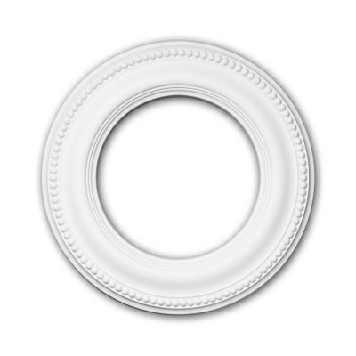 Rosace Profhome 156006 Élement pour plafond Élement décorative diametre 33 cm