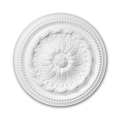 Rosace Profhome 156007 Élement pour plafond Élement décorative diametre 40 cm