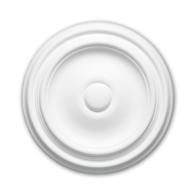 Rosace Profhome 156013 Élement décorative Élement pour plafond diametre 26 cm