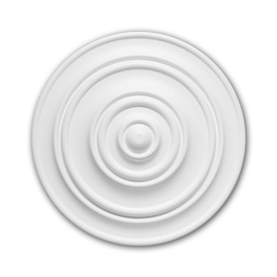 Rosace Profhome 156014 Élement décorative Élement pour plafond diametre 34 cm