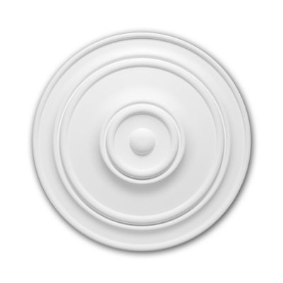Rosace Profhome 156015 Élement décorative Élement pour plafond diametre 55,5 cm