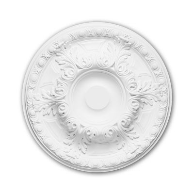 Rosace Profhome 156021 Élement décorative Élement pour plafond diametre 49 cm
