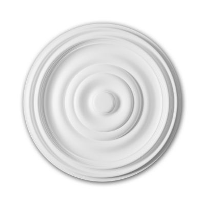 Rosace Profhome 156035 Élement décorative Élement pour plafond diametre 48,5 cm
