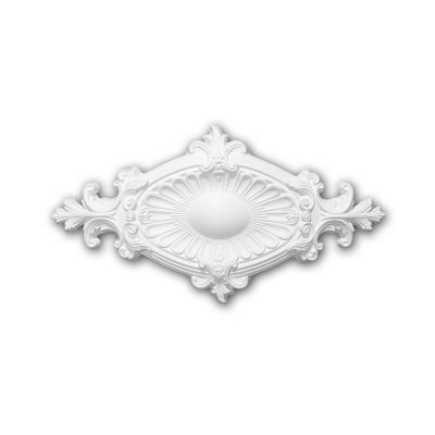 Rosace Profhome 156043 Élement décorative Élement pour plafond 58,5 x 31,5 cm
