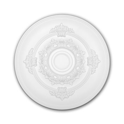 Rosace Profhome 156049 Élement décorative Élement pour plafond diametre 34,6 cm