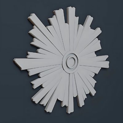Rosace Profhome 156804 Médaillon Élément décoratif diametre 90,1 cm