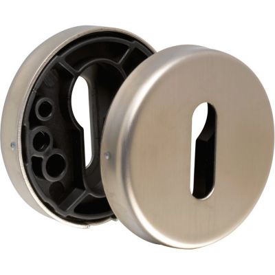 Rosace ronde inox - Clé L - LC - La paire - Vachette