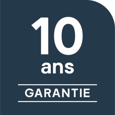 Rosaces de fonction rondes à visser, à condamnation effet titane Ø50 mm GoodHome Duod