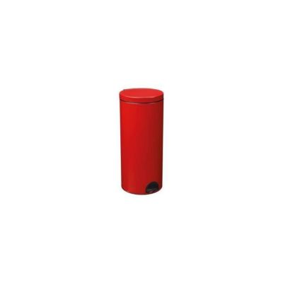 ROSSIGNOL - Poubelle Elora 30l Rouge mat lisse