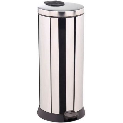 ROSSIGNOL - Poubelle Magic - 30 L - inox brillant