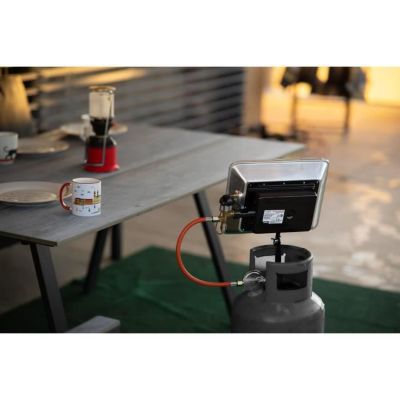 ROTHENBERGER Chauffage mobile infrarouge - Brasero - Gris