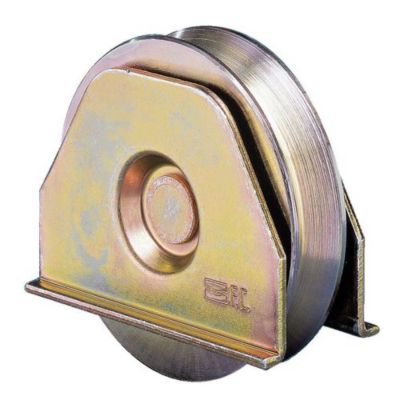 Roue avec plaque gorge V 100mm - FRATELLI COMUNELLO - 330V-100