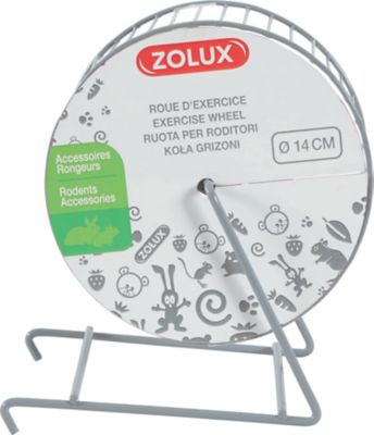 Roue d'exercice métal ø14 cm Zolux gris