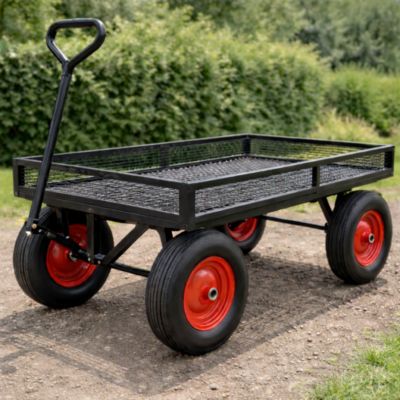 Roue de Brouette Increvable  3.50-6    260Kg + Axe  20mm