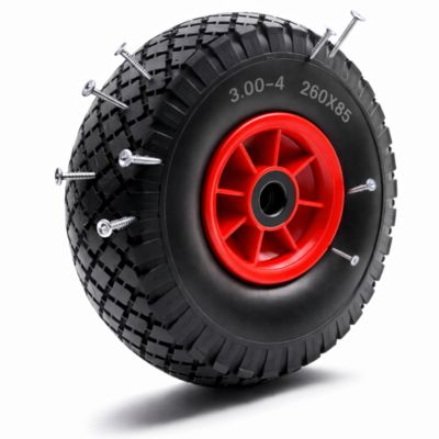 Roue de Chariot  Diable Increvable  3.00-4  260x85  160Kg  alésage 20mm