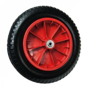 Roue gonflable pour brouette - 36 x 8.5 cm - Alésage 10 mm - Linxor