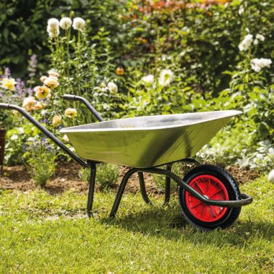 Roue gonflable pour brouette - 36 x 8.5 cm - Alésage 10 mm - Linxor