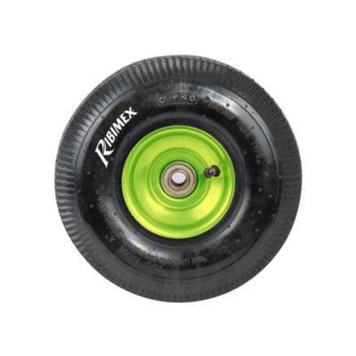 Roue gonflable pour diable et chariot 260x85mm moyeu déporté