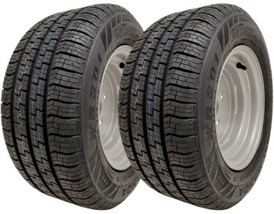 Roues de remorque Wanda WR301 195/55R10C, entraxe 4 x 100, haute vitesse, 750 kg (jeu de 2)