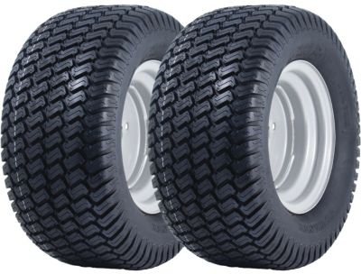 Roues pour tondeuse à gazon 20x10.00-10, 4 plis, pour gazon, P332, homologuées pour la route, jante PCD 100 mm (jeu de 2)