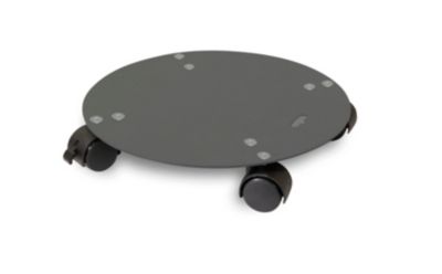 Roule-plante acier gris anthracite rond ∅30 cm