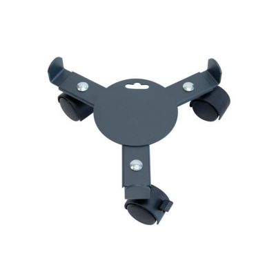 Roule plante - LOUIS MOULIN - Extensible 27 à 37 cm - Acier époxy - 3 roulettes - Charge 75 kg
