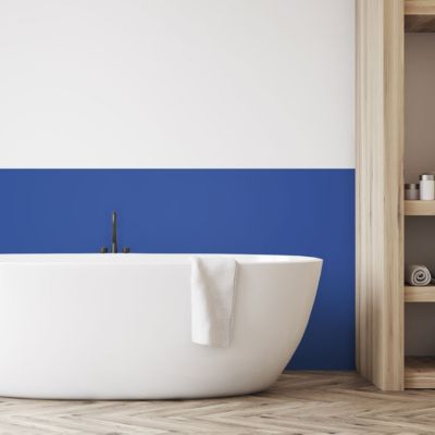 Paravent élégant à Motif Floral Bleu Pour Décoration D'intérieur