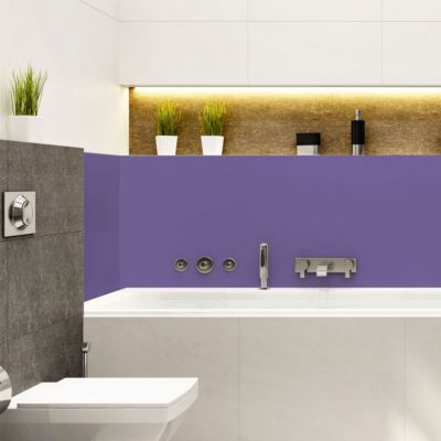 Rouleau adhésif décoratif Vinyle au Mètre - Sticker Lavable Imperméable Mur Cuisine Meubles - 60cmx50m - Lavande