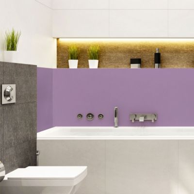 Rouleau adhésif décoratif Vinyle au Mètre - Sticker Lavable Imperméable Mur Cuisine Meubles - 60cmx5m - Lilas