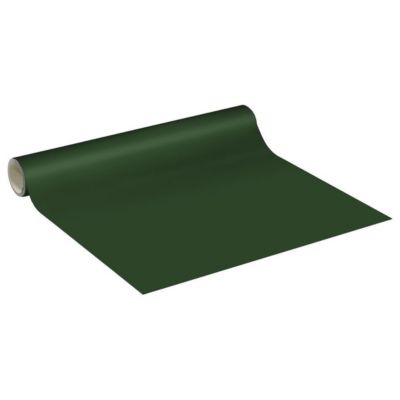Rouleau adhésif Imperméable Vinyle au Mètre - Sticker Lavable Cuisine Meuble Armoire Porte - 60cmx2m - Vert foncé