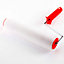 Rouleau débulleur 32 x 26 cm rouge et blanc