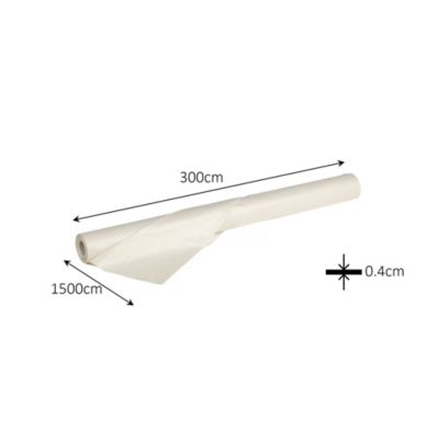 Rouleau de bâche de protection sol fine 3 x 15 m, GoodHome