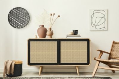 Rouleau de cannage en rotin tissé main 8 brins 150 X 50 cm