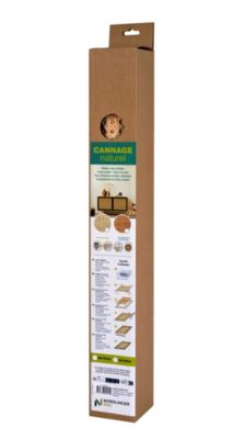 Rouleau de cannage en rotin tissé main 8 brins 150 X 50 cm
